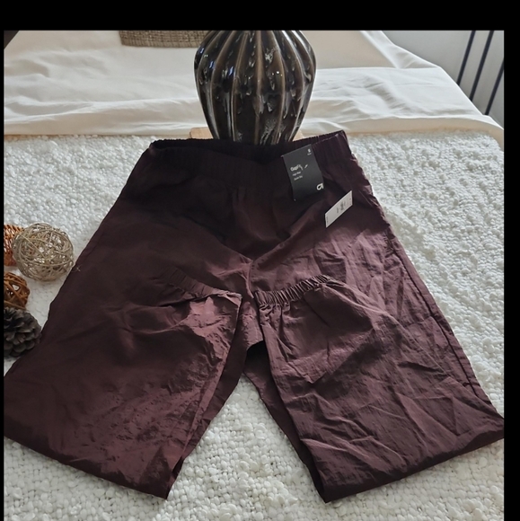 BROWN HIGH RISE JOGGERS - Picture 6 of 8